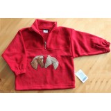 Fleece Pullover mit Pferdekopf  �koFleece