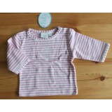 Baby Garnitur 2 tlg. rosè passendes Ringelshirt Baby Garnitur 2 tlg. rosè passendes Ringelshirt