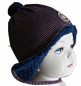 Preview: Baby Bindemütze pure pure  Größe 49-51 marine