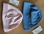 Preview: Umschlagmütze pure pure rosa  100% kbA cotton  Größe 55-57