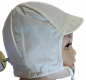 Preview: BindeSchirmmütze   pure  natur  100% kbA cotton