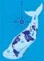 Preview: T-Shirt Animal Tails Blue Whale Atlantic blue Preview: T-Shirt Animal Tails Blue Whale Atlantic blue