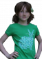 Mobile Preview: T-Shirt Animal Tails Buschmannhase Jade Green