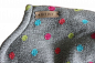 Preview: Baby Binde Strickmütze purepure BW/Wolle/Seide Farbe grau Größe 43-49