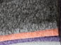 Preview: Baby Decke  Wollfleece k.b.T.   80x100  Farbe rosa melange