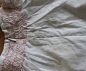 Preview: Kleid Batist cotton weiß 1/4 Arm  Größe 74-86