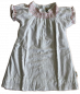 Preview: Kleid Batist cotton weiß 1/4 Arm  Größe 74-86