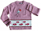 Preview: Pullover rosa/weiss cotton