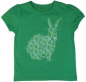 Preview: T-Shirt Animal Tails Buschmannhase Jade Green