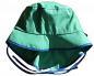 Preview: Hut mit Nackenschutz pure grasgrün 100% kbA cotton