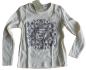 Preview: Langarmshirt rosa oder weiß "garden of love"  Größe 104-128