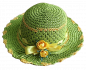 Preview: Sommerhut mit Blumenschmuck Größe 55
