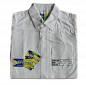 Preview: Hemd Weiß uni Langarm 70% cotton  Größe 98 - 122