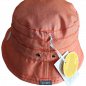 Preview: Fischerhut pure orange 100% kbA cotton