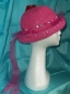 Preview: Mädchen-Hut, Pink  Anlass Hochzeit formal hat pink, Größe 53-55