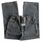 Preview: Jeans 5 pockets klassisch blackdenim Gummizug  7079