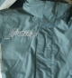 Preview: Winterjacke longjacket sportstyle  Oxford-Nylon  Eisblau/weiß