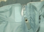 Mobile Preview: Winterjacke longjacket sportstyle  Oxford-Nylon  Eisblau/weiß