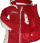 Preview: Winterjacke longjacket sportstyle Oxford-Nylon Rot/dust