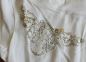Preview: T-Shirt Perlenstickerei Weiß Größe 128-164