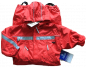 Preview: Schneeanzug Skianzug Overall BRETEX Rot Größe 104