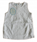 Preview: Taufe Kleidchen Tunika Lochstickerei Weiß 100% cotton Größe 62