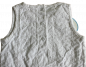 Preview: Taufe Kleidchen Tunika Lochstickerei Weiß 100% cotton Größe 62
