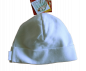 Mobile Preview: Trikotmütze mit Umschlag weiß cotton UV Schutz Größe 41-45