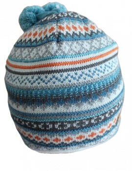 Baby Binde Strickmütze  purepure mit Seide Größe 43-49