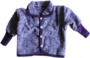 Jäckchen mit Kragen Wollfleece