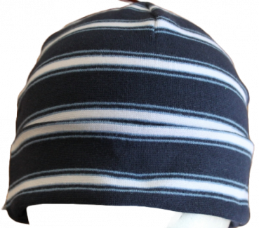 Mütze gestreift 97% Baumwolle