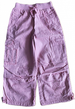 Cargohose 100% cotton mit Stickerei