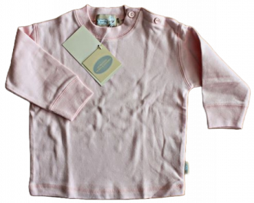 Babysweatshirt rosa Baumwolle Größe 80