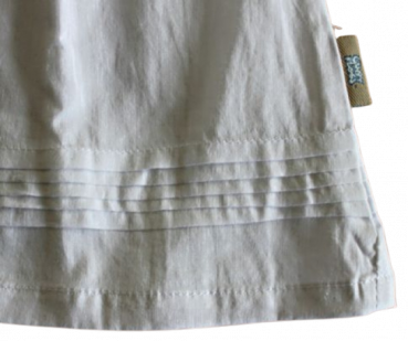 Kleid Batist cotton weiß 1/4 Arm  Größe 74-86