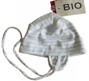 Baby Bio Mütze kbA Baumwolle