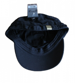 Baseballmütze Oliv, Schwarz 100% cotton Größe 53-59