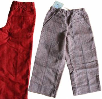 Cordhose Aubergine