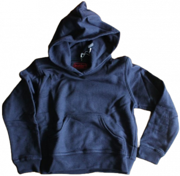 Sweater hooded Kapuzensweat blau Größe 128