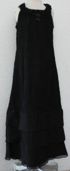 Partykleid Nylonlace schwarze Spitze