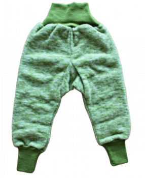 Schlupfhose Wollfleece k.b.T. lindgrün