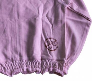 Sweatjacke hooded cardigan glamourgirl rosa 104-128