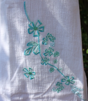 Kleid ärmellos Baumwolle Krepp