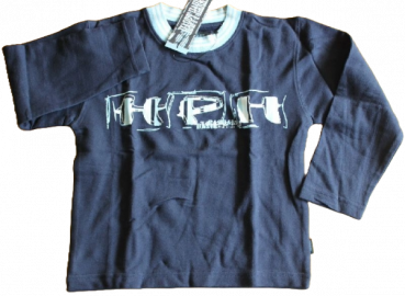 Langarmshirt longsleeve  marine, Größe 98-116