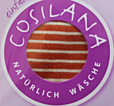 Kinder Hemd Wolle/Seide 1/1 Arm  geringelt  Größe 92-128