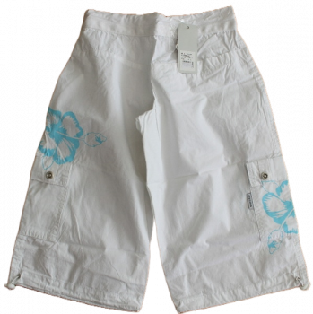Bermuda Cargohose  Weiß Größe 140-176