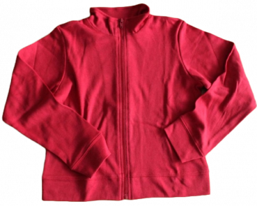City Jacket Sweatjacke rot  Größe 128-152
