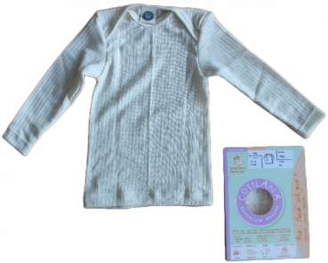 Baby Hemd Seide/Wolle/Baumwolle