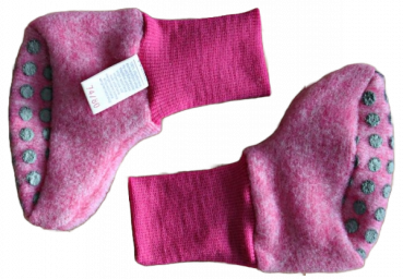Baby Schühchen Wollfleece kbT Größe 38-68