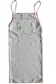 Wäscheshirt Trägerhemd rosè 95% cotton Größe 164