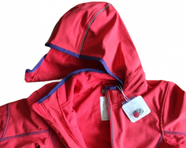 Softshell Jacke Vic 45 red rasber 122-152Softshell Jacke Vic 45 red rasber 122-152